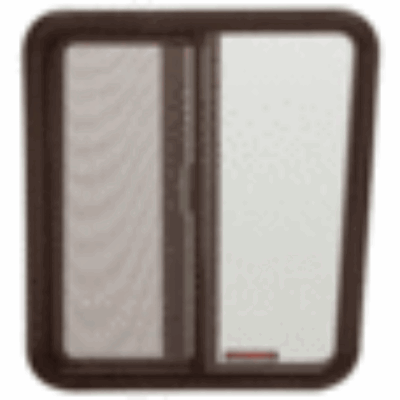 CRL VW60143 Horizontal Sliding Window – 60% Side Door 19-9/16″ x 21-1/4″ with 1/2″ Trim Ring